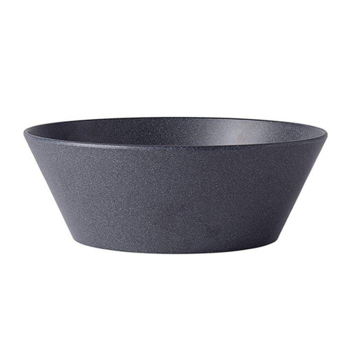 Bloom Serving Bowl, Pebble Black