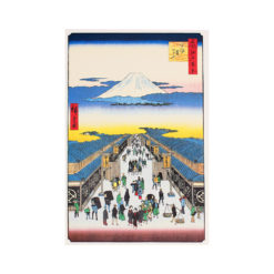 Japanese Art Greeting Cards, Hiroshige & Hokusai, Set of 5