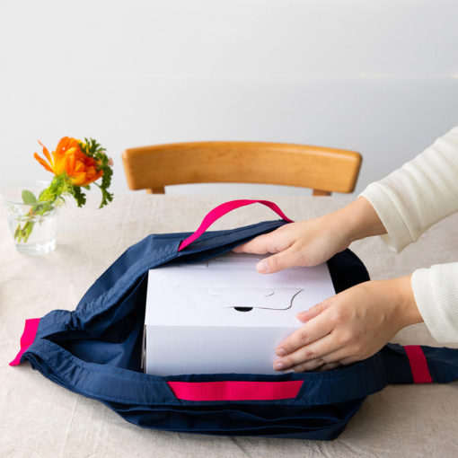 Compact Grocery Bag, Navy