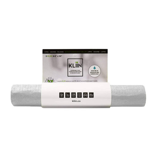 Eco Kitchen Towel Roll, Plain White