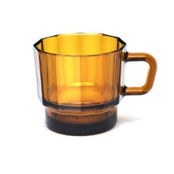 Recycled Glass Cup, Amber