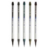 5-Set Thin Fude Pens, Deep Tones