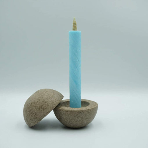 Clay Candle Stand