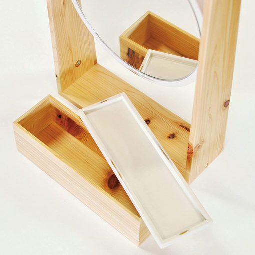 Hinoki Tabletop Mirror