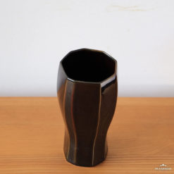 Seto-Mono Beer Tumbler, Black Brown