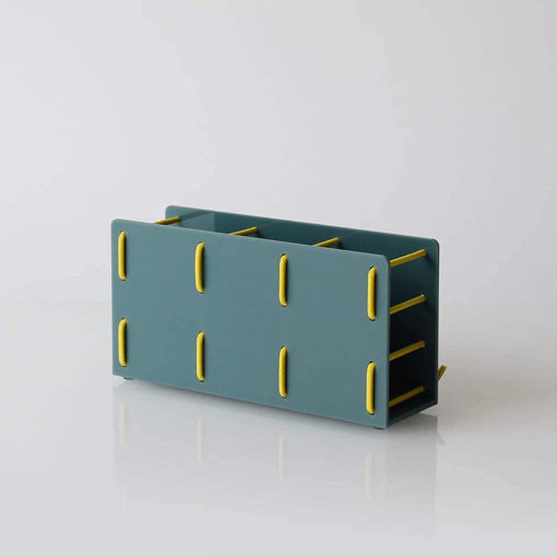 Sew Pen Stand, Green x Yellow