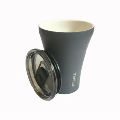 IPPINKA Shatterproof Mug, Slated Gray 8 oz