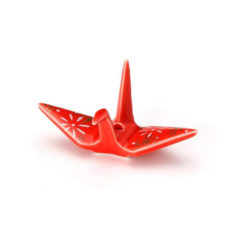 Petite Incense Stick Holders, Origami Crane