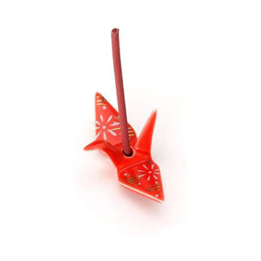 Petite Incense Stick Holders, Origami Crane