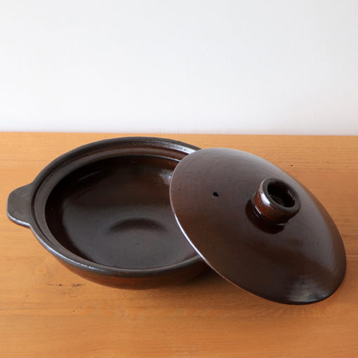Shigaraki Donabe Clay Pot, Brown