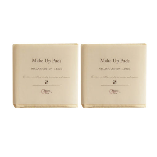 Organic Makeup Pads, 12-Pack