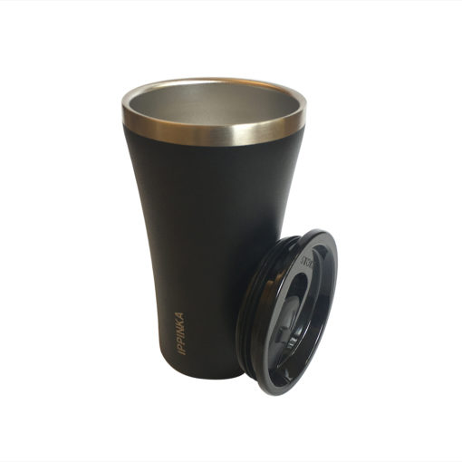Shatterproof Mug, Carbon Black 12 oz