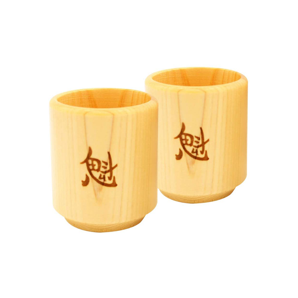 Hinoki Sake Cups Set - IPPINKA
