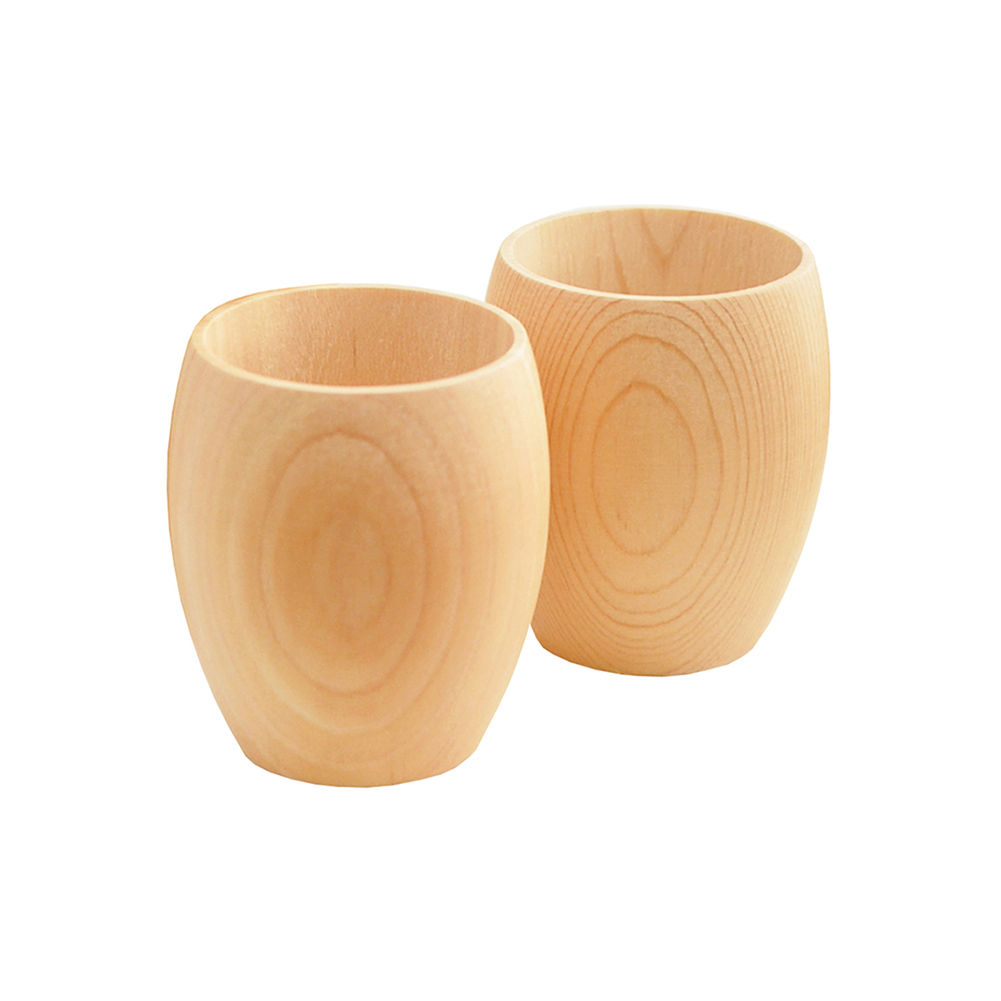 Hinoki Sake Cups Set - IPPINKA