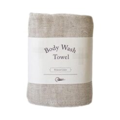 Natural Linen Body Wash Towel