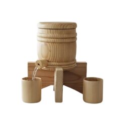 Wooden Sake Dispenser Set