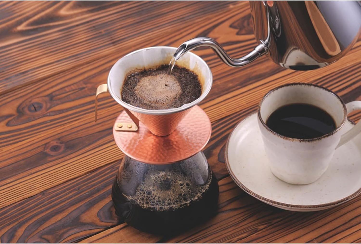Pure Copper Coffee Dripper - Image 2
