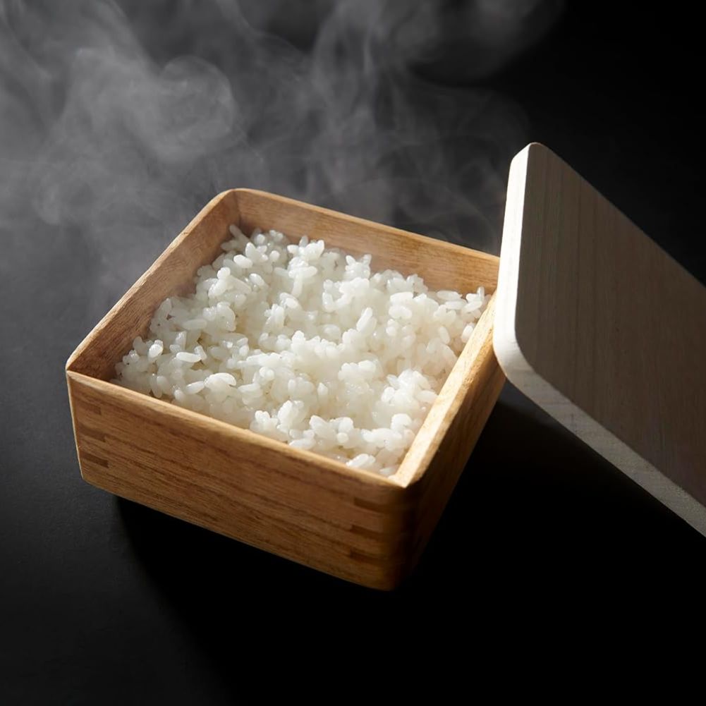 Kiri Wood Rice Container - Image 3