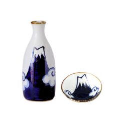 Hasami Fuji Sake Set